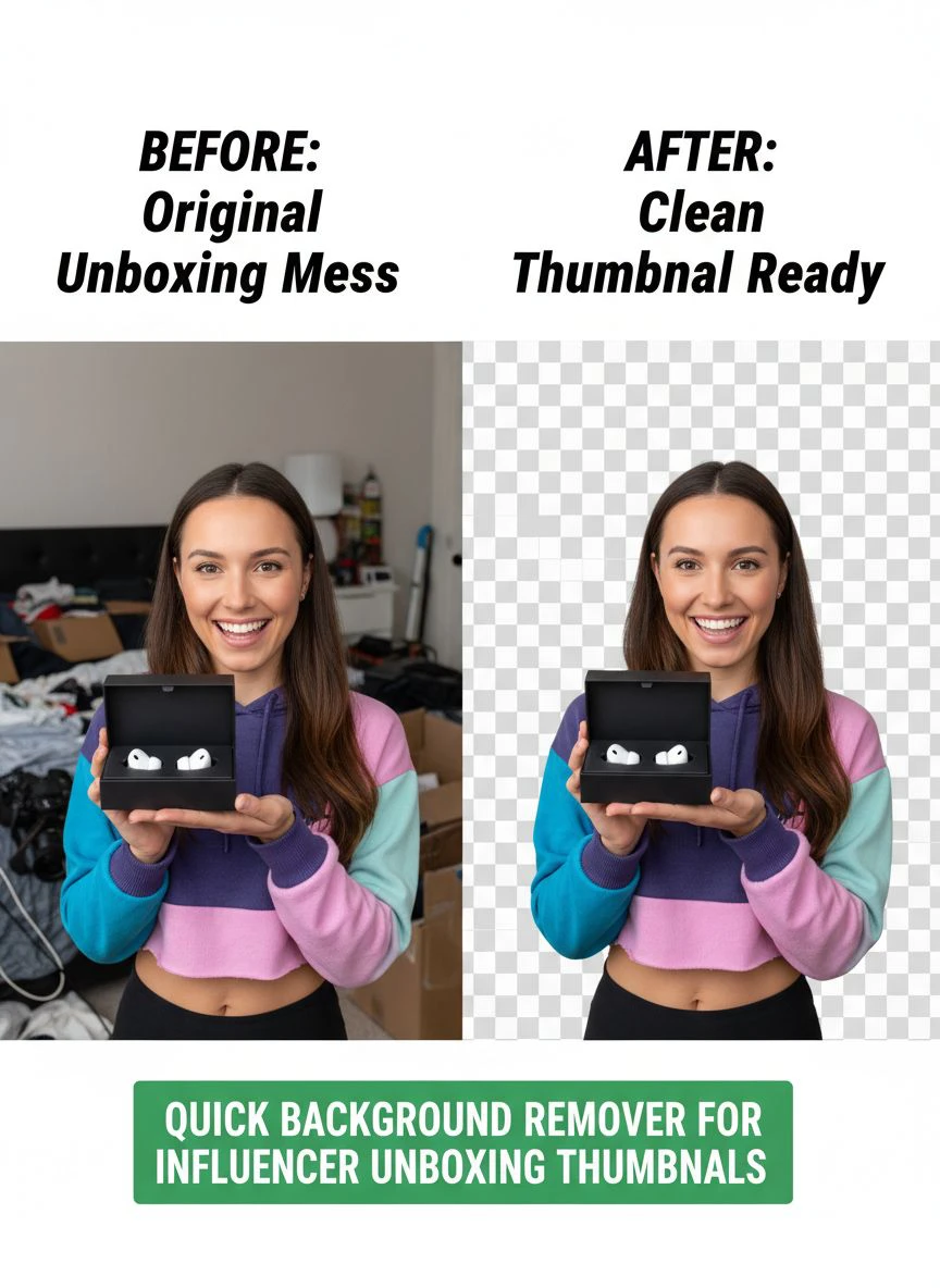 quick background remover for influencer unboxing thumbnails - Professional Guide
